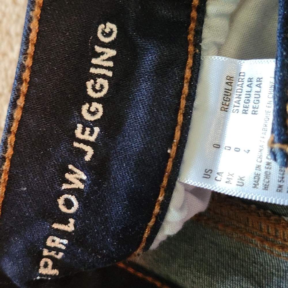 American Eagle Super Low Jegging (size 0) - Picture 6 of 6
